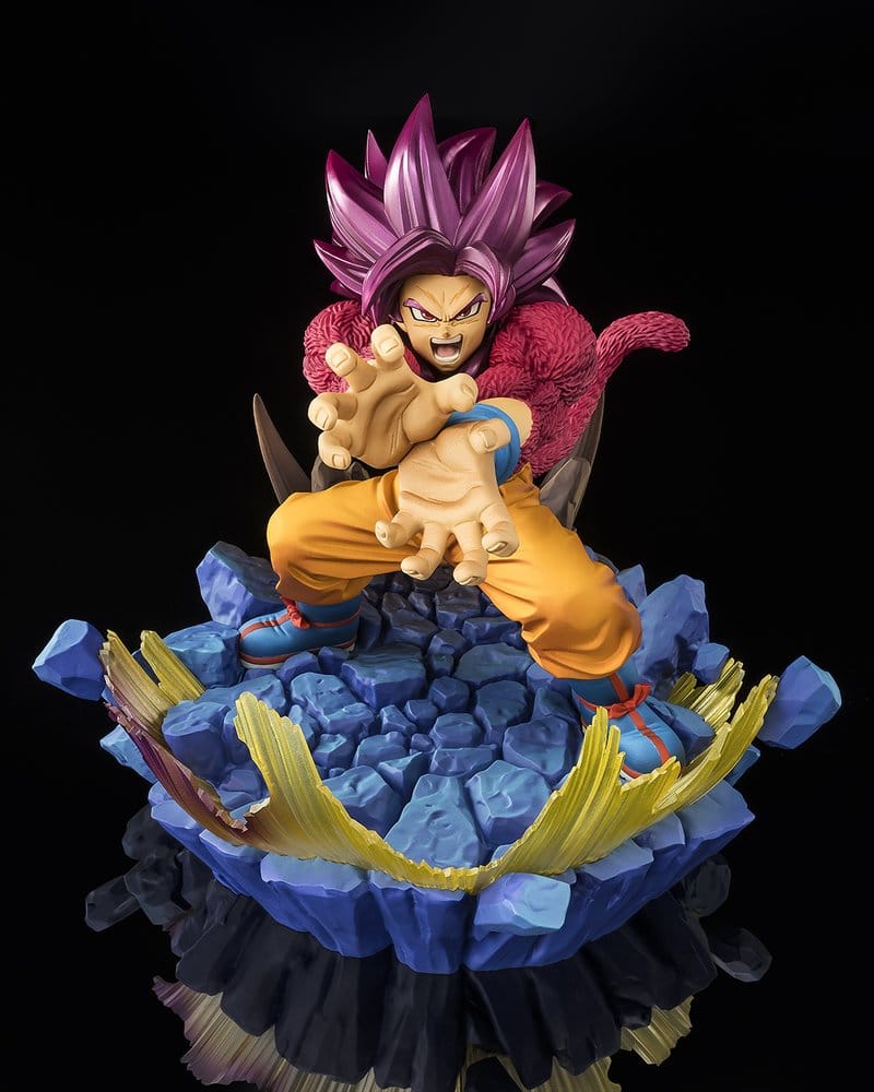 x_btn67599 Dragon Ball Daima FiguartsZERO Extra Battle PVC Statue Marshall Super Saiyan 4 Son Goku Daima - immagine 1