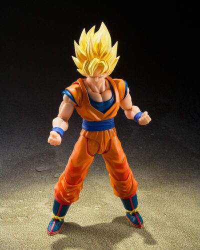 Dragon Ball Z S.H.Figuarts Action Figure Super Saiyan Son Goku The Games Begin Ver. 15 cm by Bandai - immagine 8