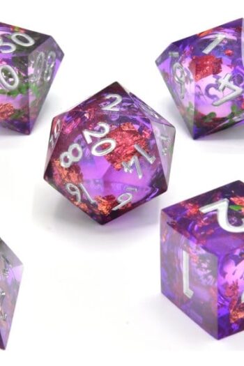 CritStones Liquid Core Dice Set Herbalist's Dream (7)