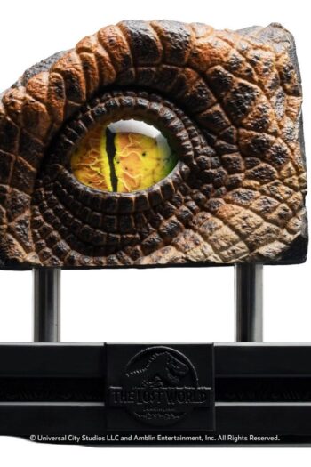 The Lost World: Jurassic Park Replica Bust Male Velociraptor Eye Prop 23 cm