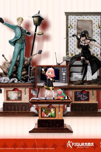 Spy X Family Elite FigumiZ Statue Set 1/8 Loid, Yor, Anya 37 cm