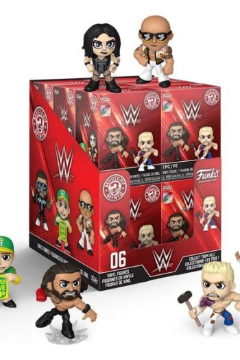 WWE Mini Figures PDQ 5 cm Display (12)