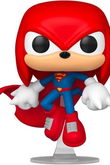 DC x Sonic the Hedgehog POP! Heroes Vinyl Figure Knuckles as Superman 9 cm