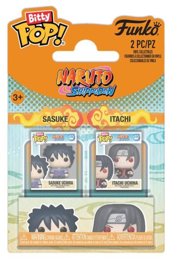 Naruto Bitty POP! Vinyl Figures 2-Pack Sasuke & Itachi 2 cm