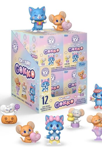 Tom & Jerry Gokko Mystery Mini Figures 5 cm Display (12)