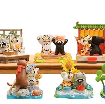 Alexander The Fat TigerBlind Box Mini Figures Little Tiger and his companions Display (8)