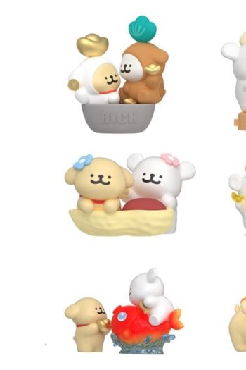 Maltese Blind Box Mini Figures Lucky Paws Series Display (8)