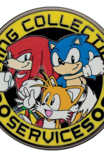 Sonic - The Hedgehog Pin Badge Sonic, Tails, Knuckles Limited Edition