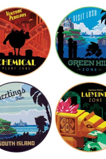 Sonic - The Hedgehog Coaster 4-Pack