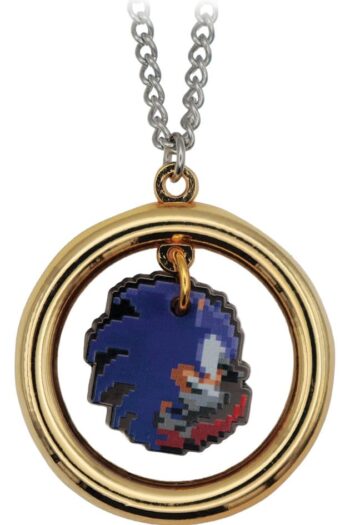Sonic - The Hedgehog Necklace with Pendant Ring