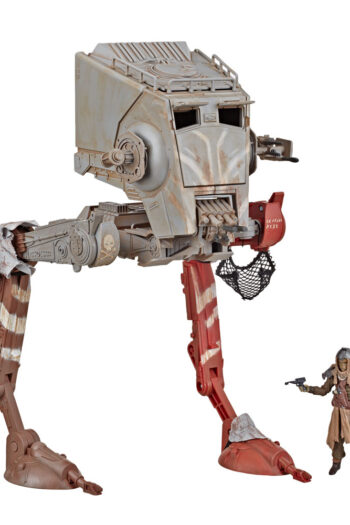 Star Wars The Mandalorian Vintage Collection Vehicle AT-ST Raider & Klatooinian