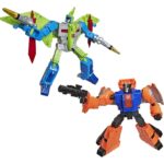 Transformers Age of the Primes Leader Class Action Figure 2-Pack G2 G2 Dinobot Swoop & G2 Dinobot Sludge 19 cm