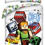 Minecraft Duvet Set Ver. 11 140 x 200 cm / 70 x 90 cm