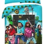 Minecraft Movie Duvet Set Ver. 2 140 x 200 cm / 70 x 90 cm