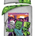 Minecraft Movie Duvet Set Ver. 1 140 x 200 cm / 70 x 90 cm