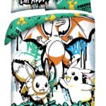 Pokémon Duvet Set Ver. 18 140 x 200 cm / 70 x 90 cm