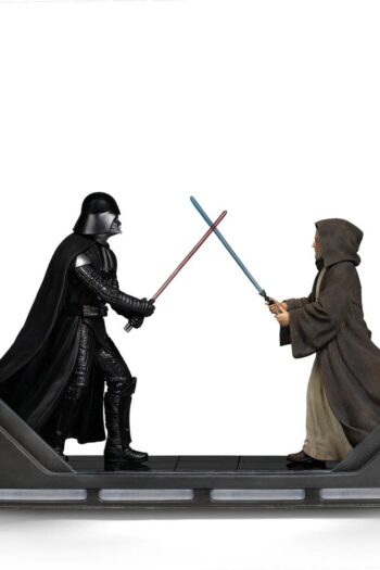 Star Wars Deluxe Art Scale Statue 1/10 Darth Vader Vs Obi-Wan Kenobi (CCXP Exclusive 2025) 24 cm