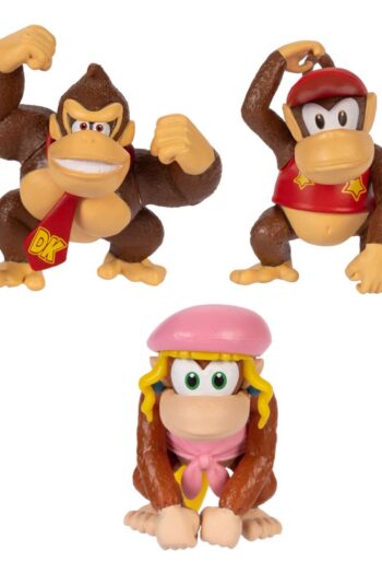 World of Nintendo Mini Figure Donkey Kong 6 cm Assortment (16)