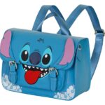 Lilo & Stitch Satchel Shoulder Bag Backpack Tongue Blue