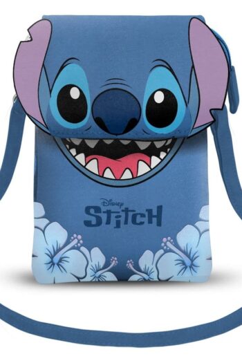 Lilo & Stitch Phone Bag Tongue Blue