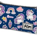 Oh My Pop! Triple Pencil case Magical Multicolour