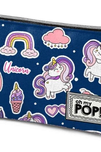 Oh My Pop! Triple Pencil case Magical Multicolour