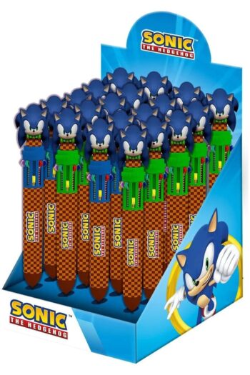 Sonic - The Hedgehog Multicoloured ball pen Display (24)