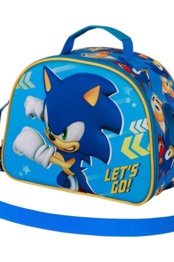 Sonic - The Hedgehog 3D Lunch Bag SEGA Go Blue