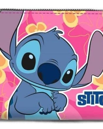 Lilo & Stitch Small Square Coin Purse Cute Pink