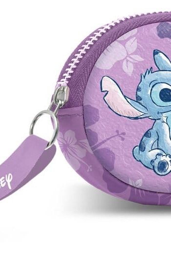 Lilo & Stitch Pill Coin Purse Stitch & Angel Pink