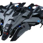 Star Citizen Pre-assembled Plastic Model Kit 1/100  Anvil F8C Lightning Pre-Assembled Finished Model Ver. 25 cm