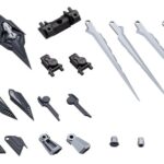 Kotobukiya M.S.G. Model Kit Accessory Heavy Weapon Unit 67 Slash Binder Gray Ver.