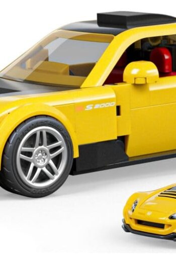 Hot Wheels Speed Series Mattel Brick Shop Building Set 1/32 '07 Honda S2000