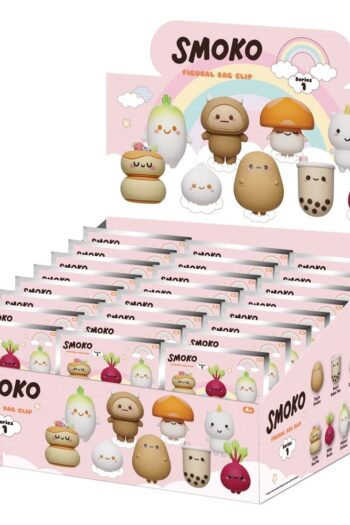 Smoko 3D Foam Bag Clips Serie 1 Display (24)