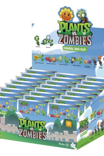 Plants vs. Zombies 3D Foam Bag Clips Serie 1 Display (24)