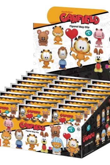 Garfield 3D Foam Bag Clips Serie 1 Display (24)