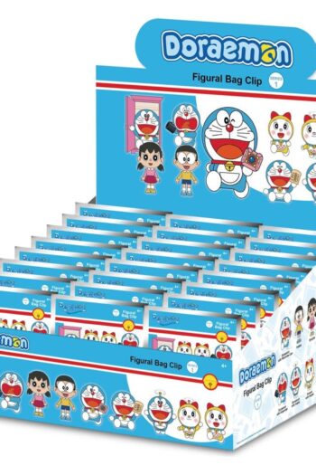 Doraemon 3D Foam Bag Clips Serie 1 Display (24)