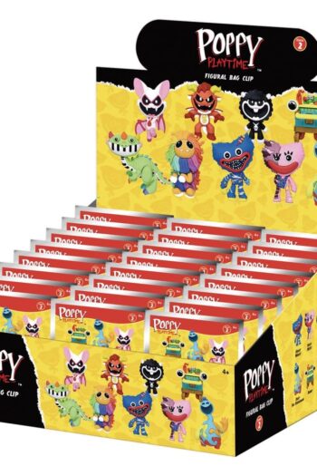 Poppy Playtime 3D Foam Bag Clips Serie 2 Display (24)