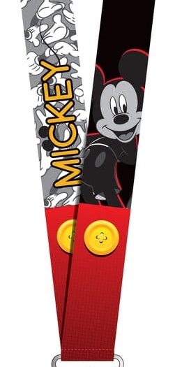 Mickey Mouse Deluxe Lanyard with Card Holder Mickey