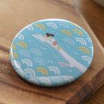 Spirited Away Pin Chihiro & Haku dragon 5 cm