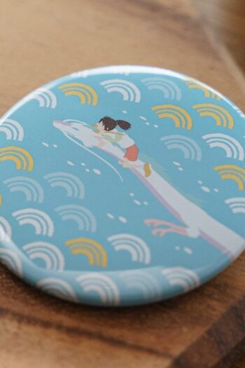 Spirited Away Pin Chihiro & Haku dragon 5 cm