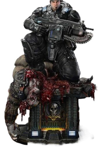 Gears of War: Reloaded Real Elite Masterline Series Statue 1/3 Marcus Fenix Ultimate Version 97 cm