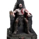 Throne Legacy God of War Series Statue 1/3 Ragnarok Master Thyself Kratos  67 cm