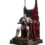 Throne Legacy God of War Series Statue 1/3 Ragnarok Young Thyself Kratos 91 cm by Prime 1