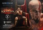Throne Legacy God of War Series Statue 1/3 Ragnarok Young Thyself Kratos 91 cm by Prime 1 - immagine 2
