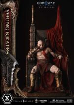 Throne Legacy God of War Series Statue 1/3 Ragnarok Young Thyself Kratos 91 cm by Prime 1 - immagine 8