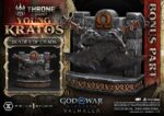 Throne Legacy God of War Series Statue 1/3 Ragnarok Young Thyself Kratos Bonus Version 91 cm by Prime 1 - immagine 3
