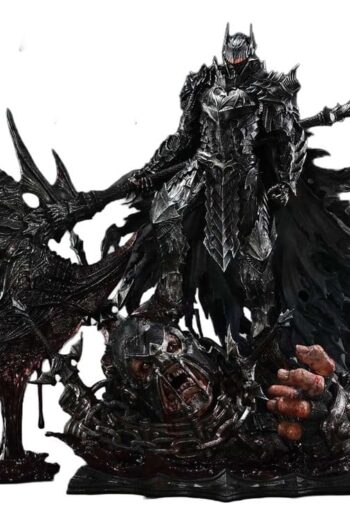 DC Comics Ultimate Premium Masterline Series Statue 1/4 Batman (Comics) Batman: The Berserker Rage Mode Deluxe Version 93 cm