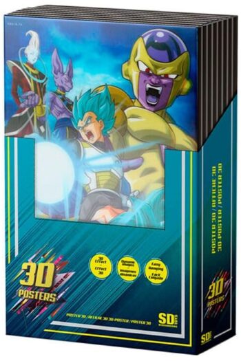 Dragon Ball 3D Poster Dragon Ball & Dragon Ball Super 38 x 58 cm Display (14)