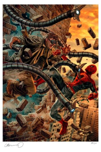 Marvel Art Print The Amazing Spider-Man vs Doc Ock 46 x 61 cm - unframed